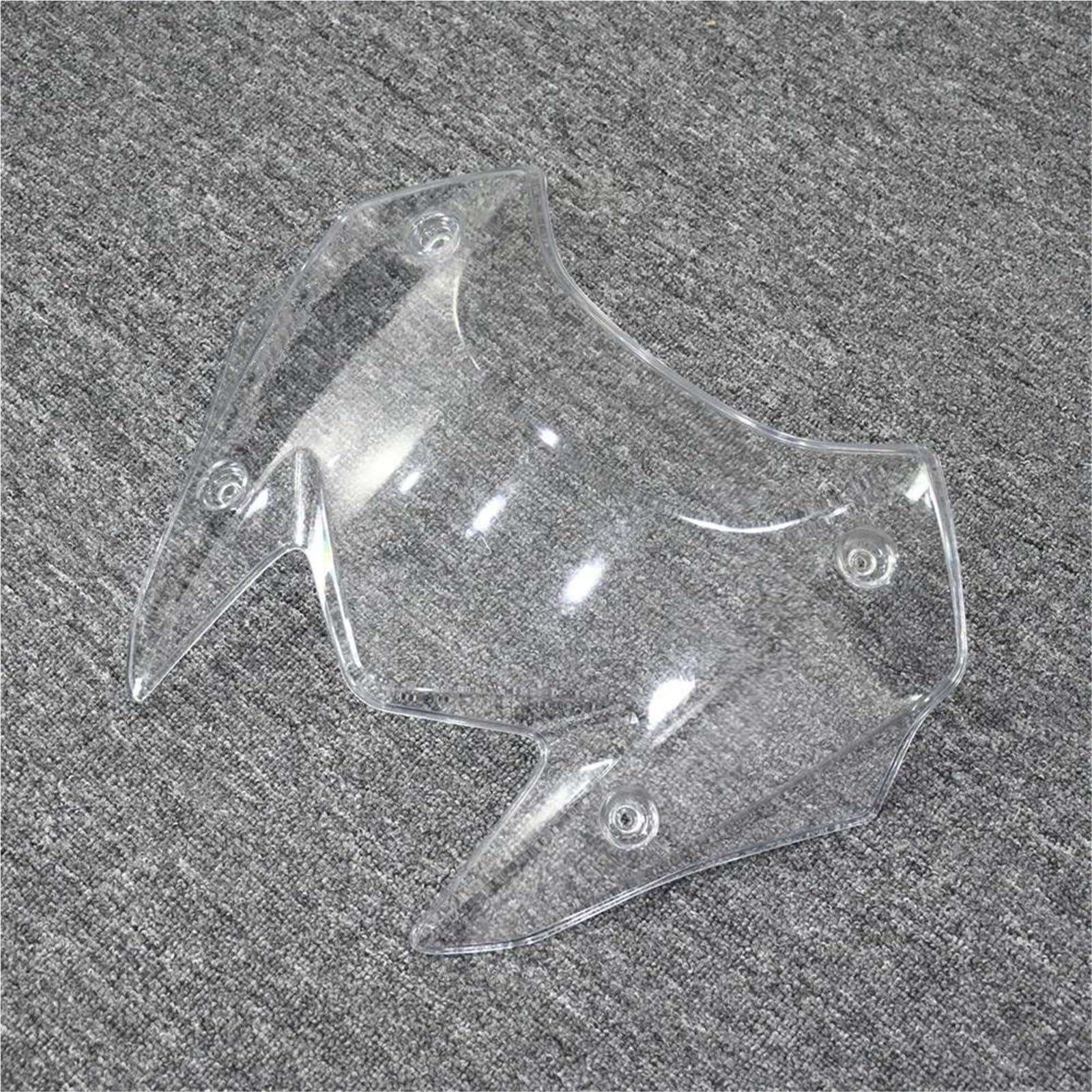 Parabrezza Per Moto Per TMAX560 2022-2024 Visiera In Plastica Nera Fumé Deflettori Antivento Spoiler Carenatura Regolabile Parabrezza(Nero)