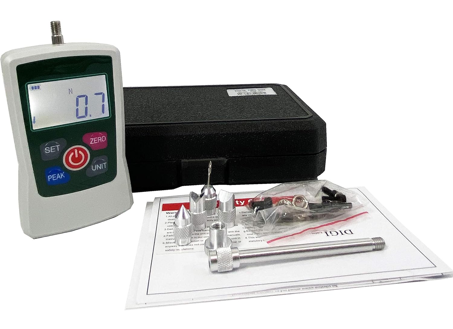 Digital Force Gauge Push Pull Gauge Tester Dynamometer 10N