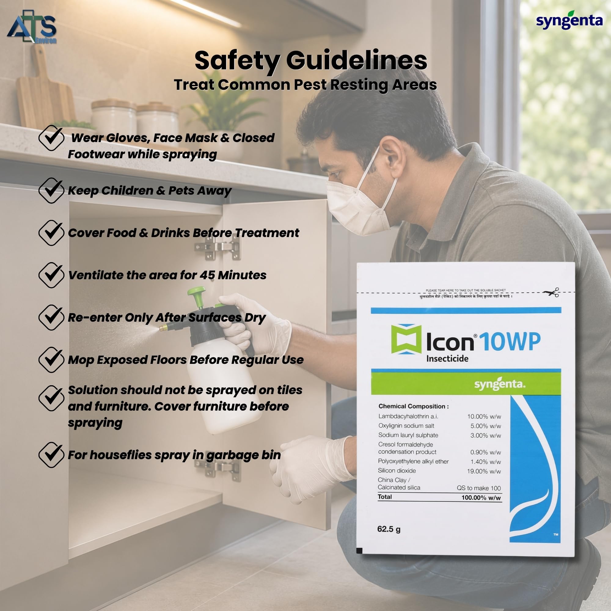 Syngenta Icon WP - Insect Control for Mosquitoes & More -7 Syngenta Icon WP - Insect Control for Mosquitoes & More -7