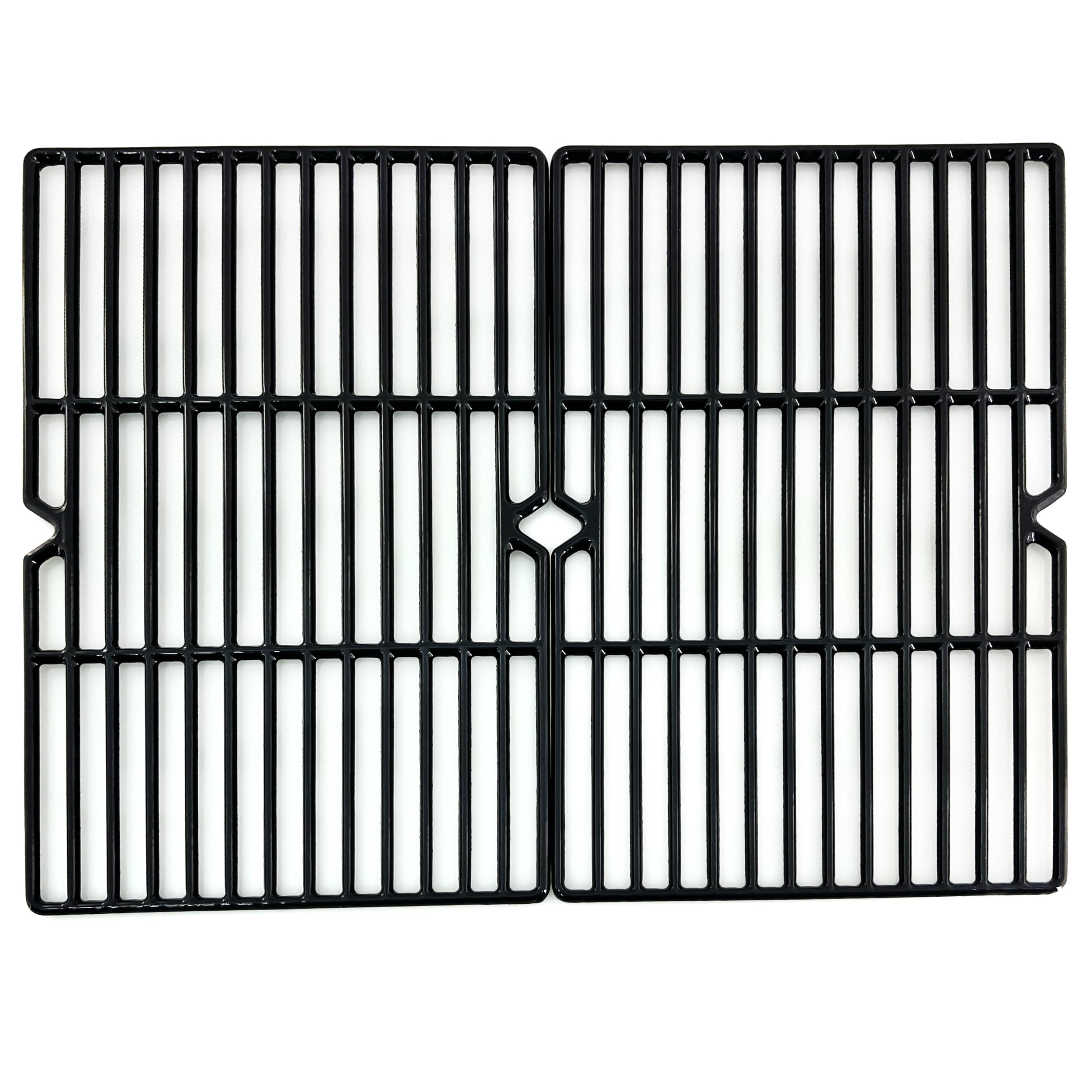 Parts DC107 Polished Porcelain Coated Cast Iron Cooking Grid Replacement for Charmglow, Jenn-Air, Costco Kirkland, Aussie, Grill Zone, Nexgrill.Gas Grills and Others
