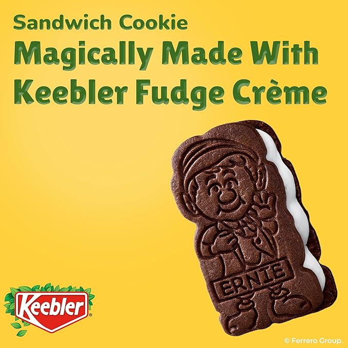 Keebler E.L. Fudge Elfwich Cookies Galletas Sándwich 10.8 oz miniatura 6