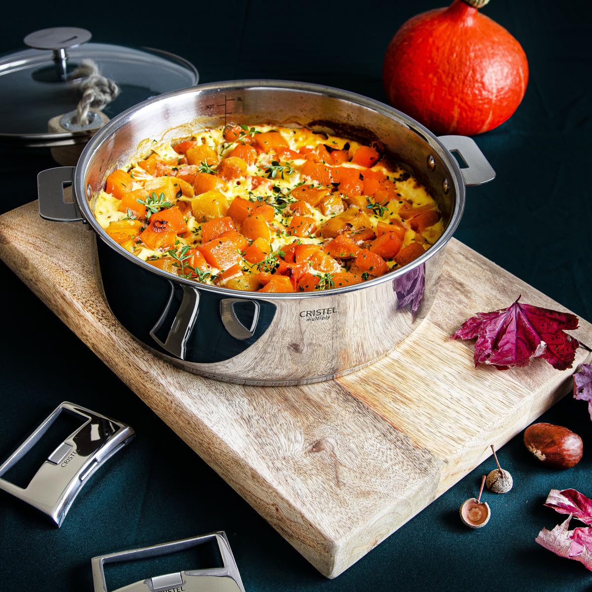 CRISTEL S30QMP Sauteuse INOX 30cm-Casteline Amovible