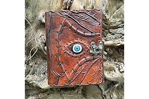Hocus Pocus: Vintage Charmed Leather Spell Book