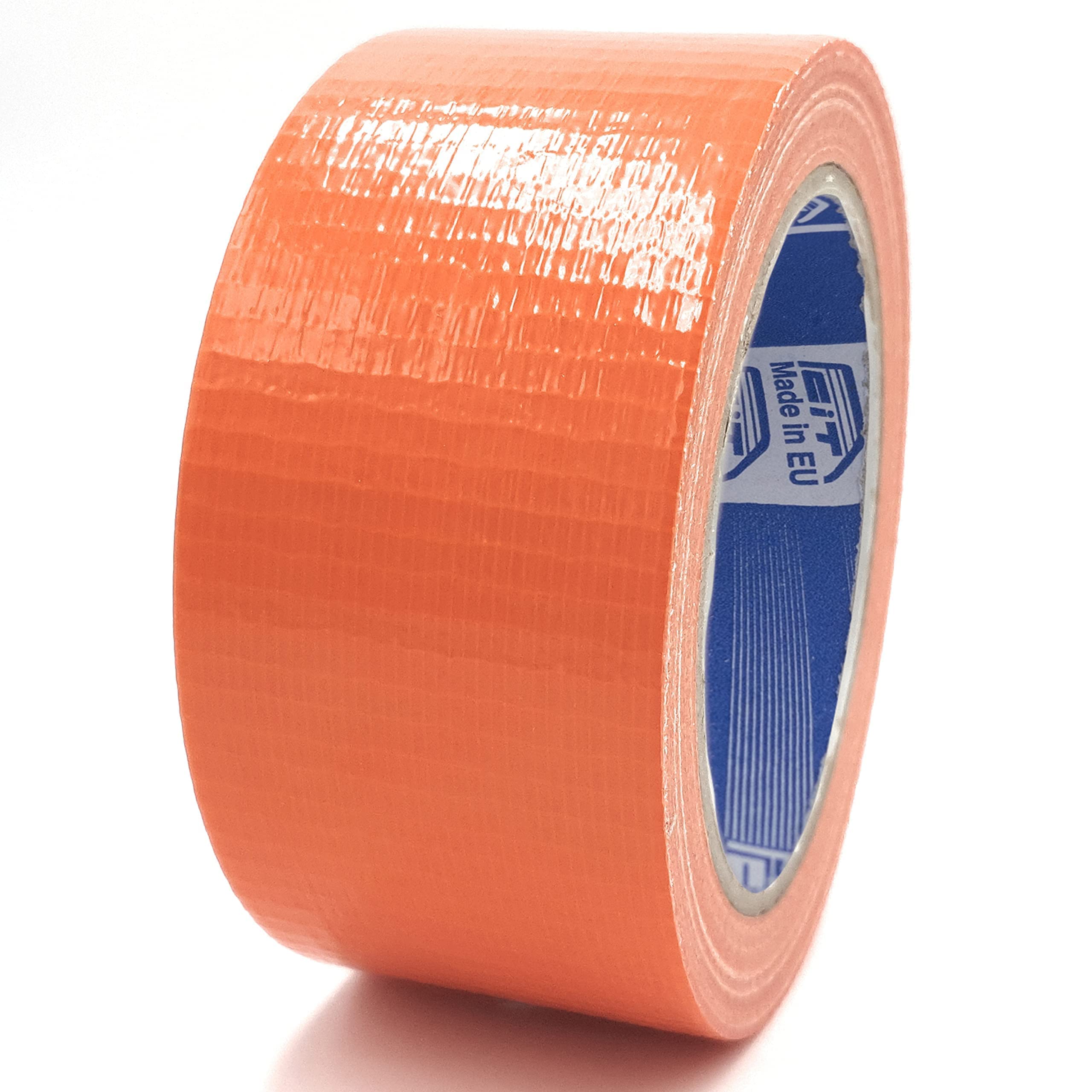Ruban Toilé Américain Orange 50mm x 25m Lot de 6 Rouleaux