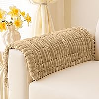 Vista 21 de hyha Funda para sofá de perros, lavable, antideslizante, mullida y apta para mascotas para sofá de 3 cojines, funda gruesa y suave, protector