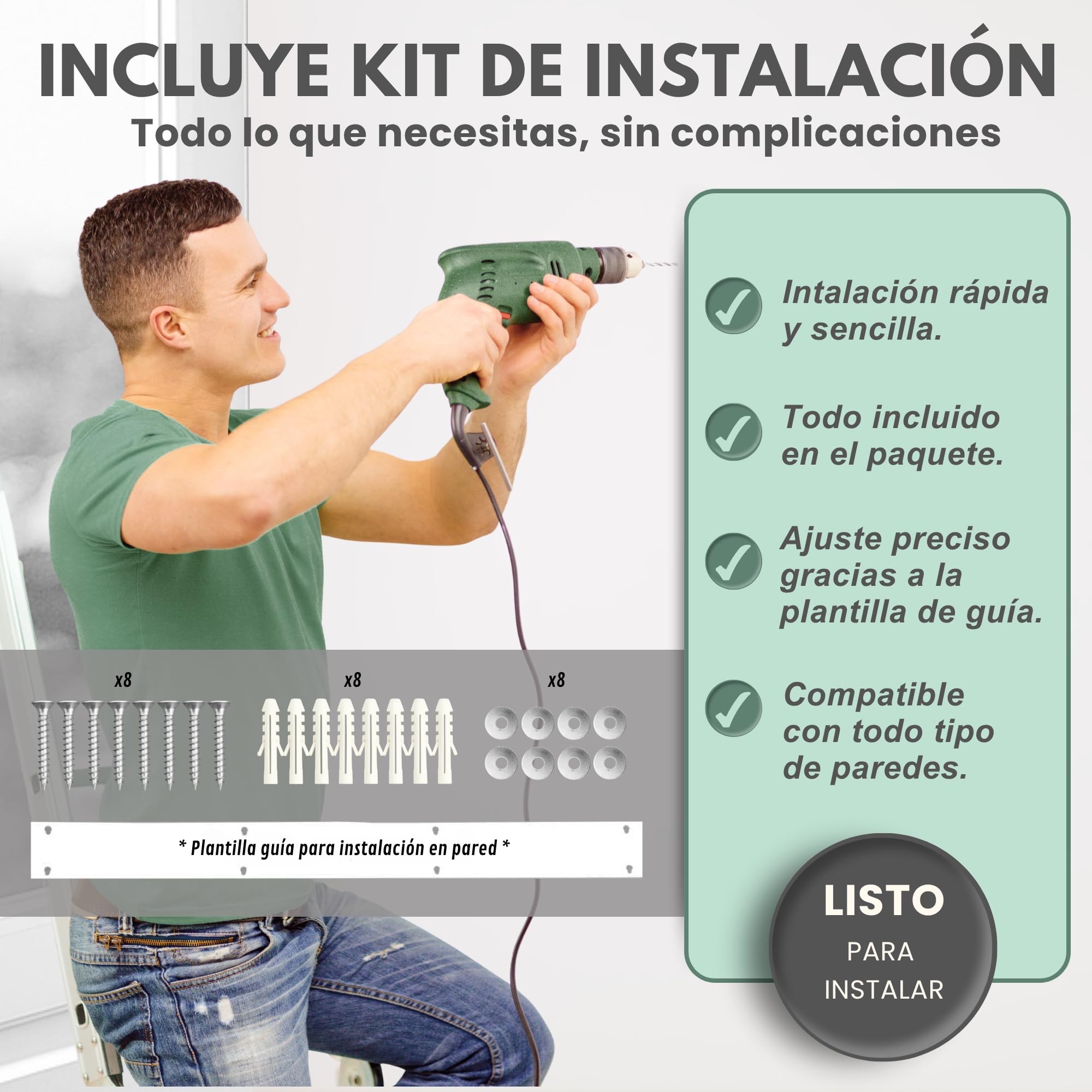 maname Tendedero Extensible Pared. 120 Cm, ANTIOXIDO Retractil Abatible Tendedero Plegable para Interior Y Exterior, Colgador Ropa Pared. Soporta 45kg De Carga. Retractable Clothes Drying Rack