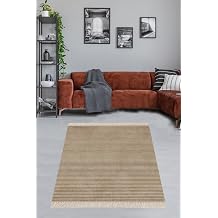 Pelangi Has r  rme Desenli Dijital Bask  Y kanabilir Kaymaz Taban Modern Salon Hal s  Ve Yolluk gri, A k Kahverengi 100 x 400
