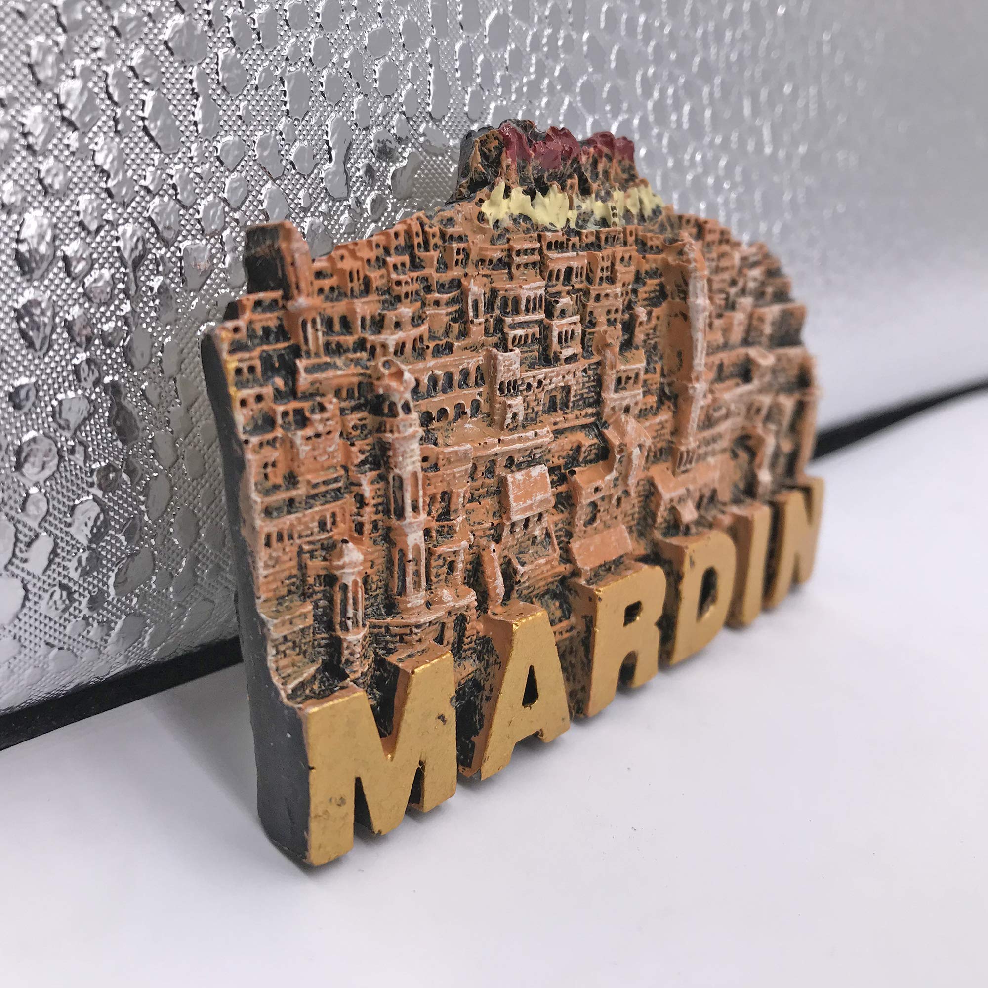 Mardin Turchia magnete frigorifero souvenir da viaggio 3D