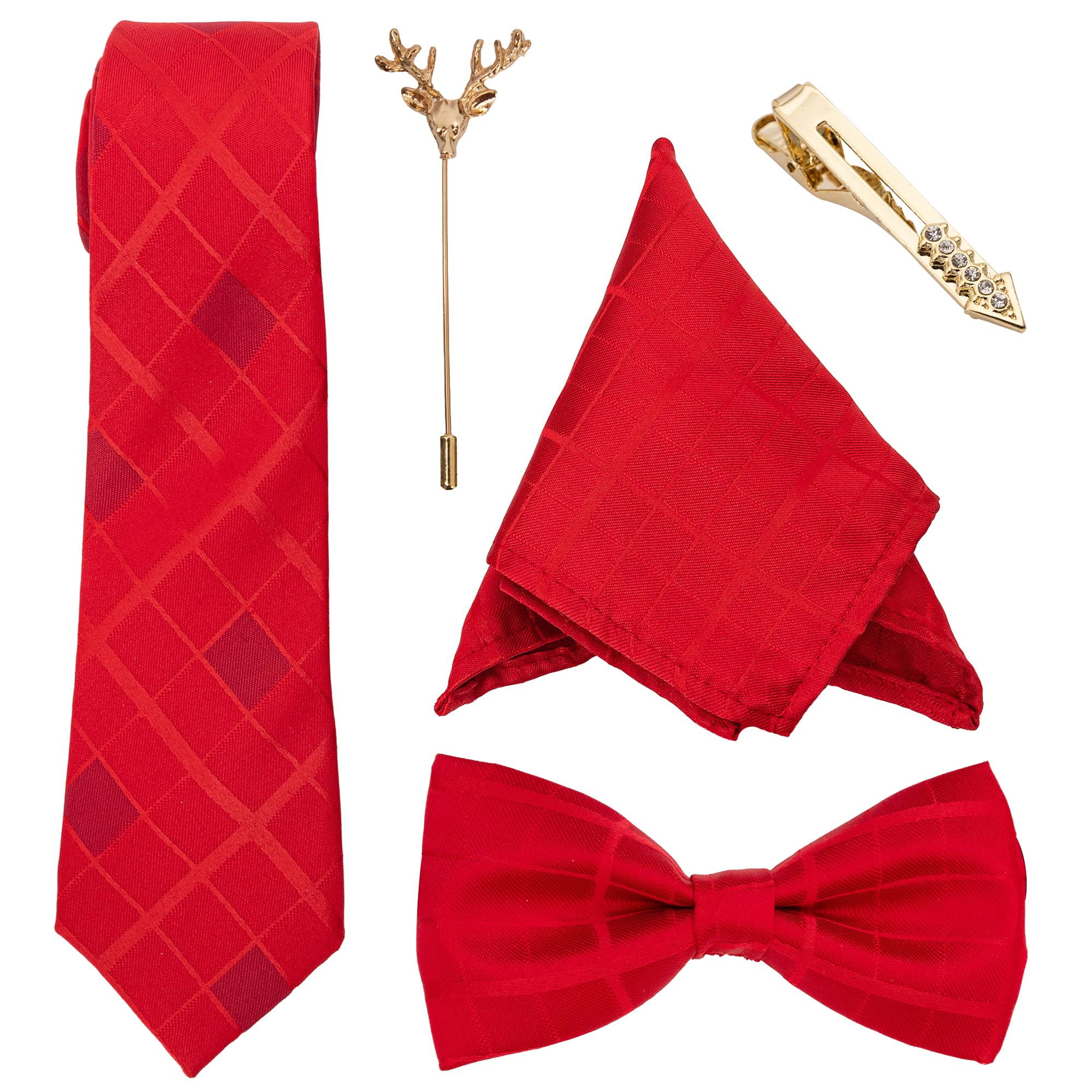 to the nines Men's Microfiber Tie, Pocket Square, Bow Tie & Lapel Pins-picture-20