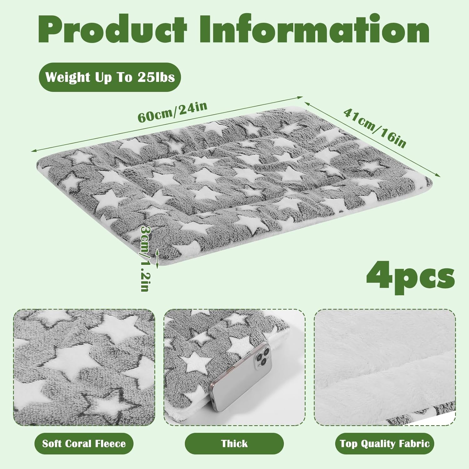 Ultimate Comfort: The Perfect 4-Pc Reversible Dog Bed Mat Review