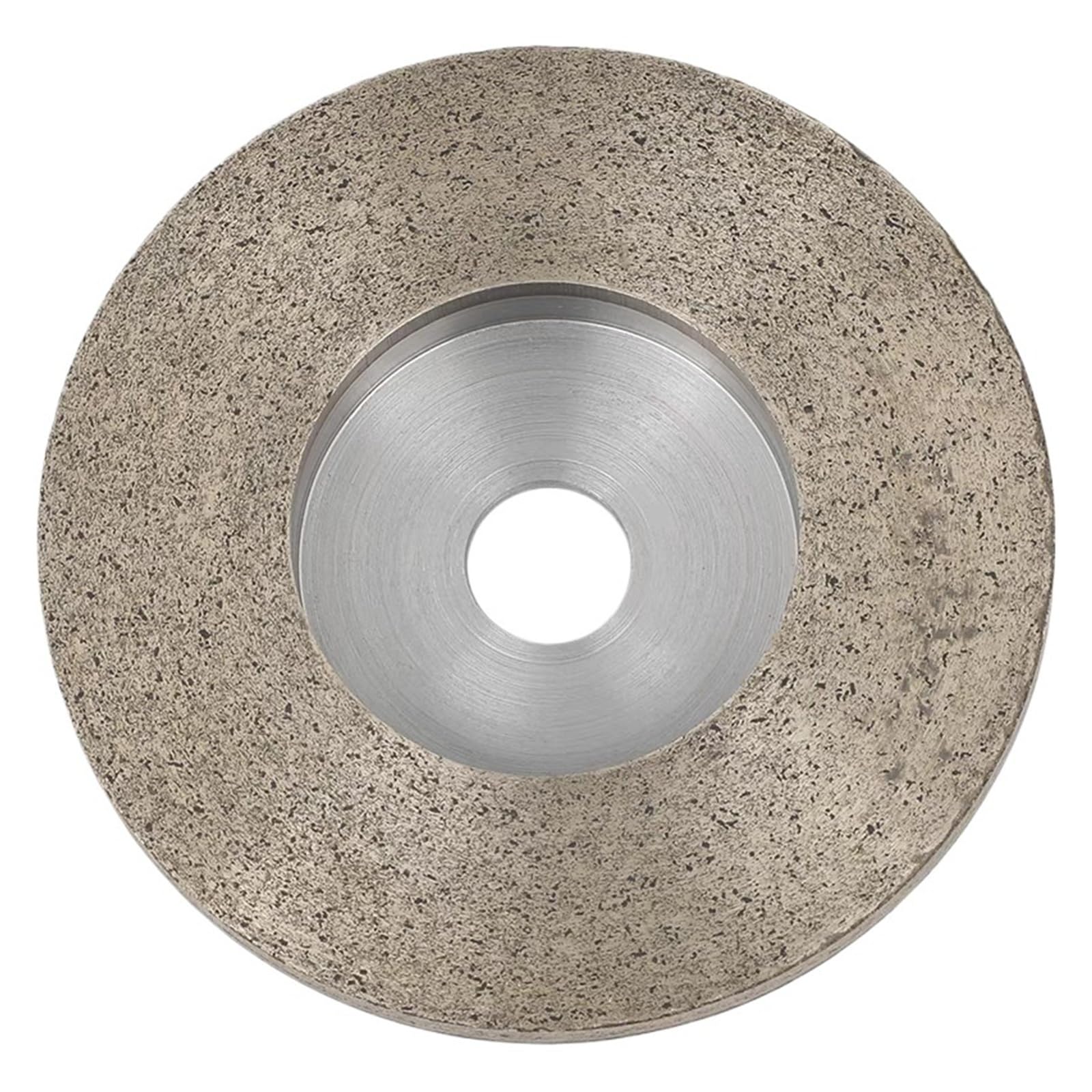 Amoladora manual Disco abrasivo de diamante sinterizado Borde angular de vidrio Rueda de pulido de bronce(80mm diameter,120)