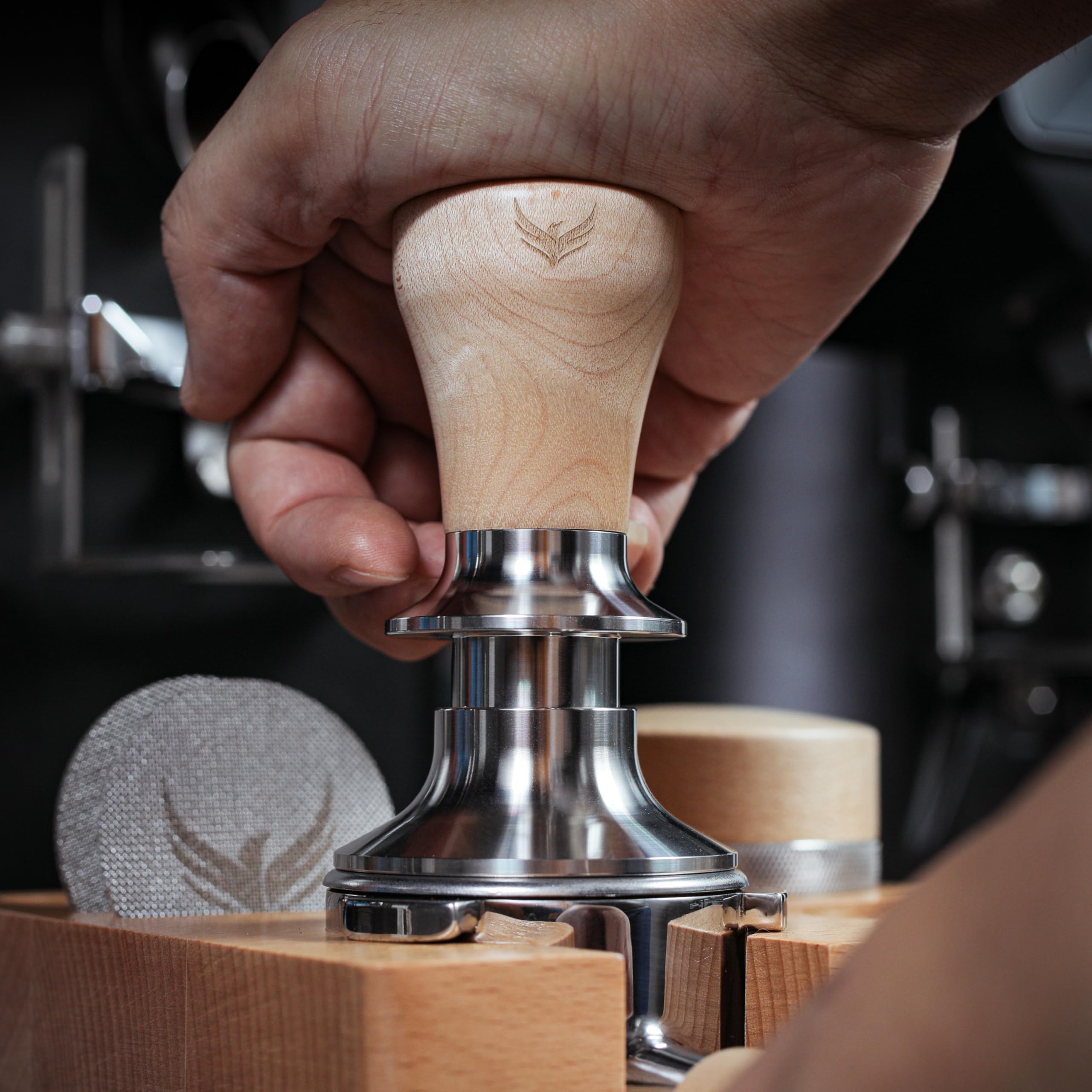 Amazon.com: KNODOS 58mm Espresso Bar Accessories Kit – Maple
