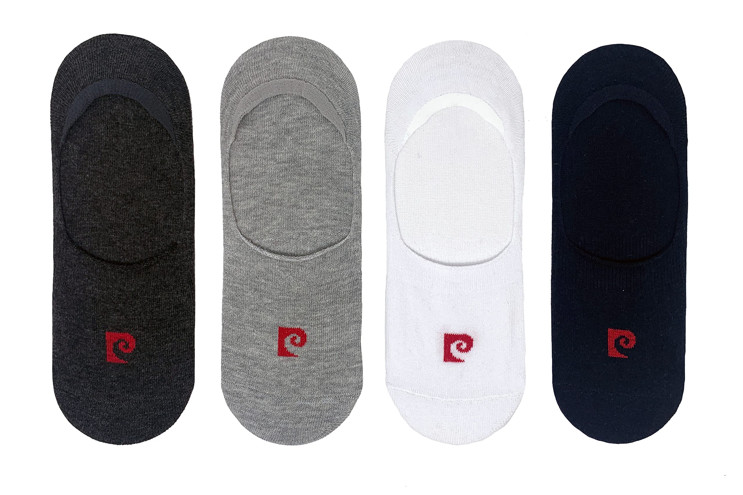 Pierre Cardin - Men's Invisible Liner Sports Socks | 4 Pairs | U.K. Size 7-11 | Assorted Men's Active Socks (Classic Mix)