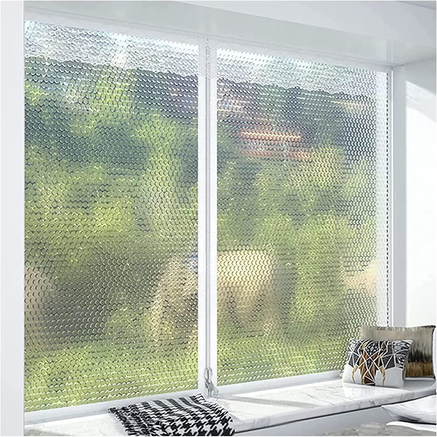 窓用フィルム 冷気ガードパネル 結露防止シート 冬の窓断熱キット 遮光カーテン 目隠しシート 防寒防風 冷気遮断 保温 飛散防止 UVカット ドア/窓用