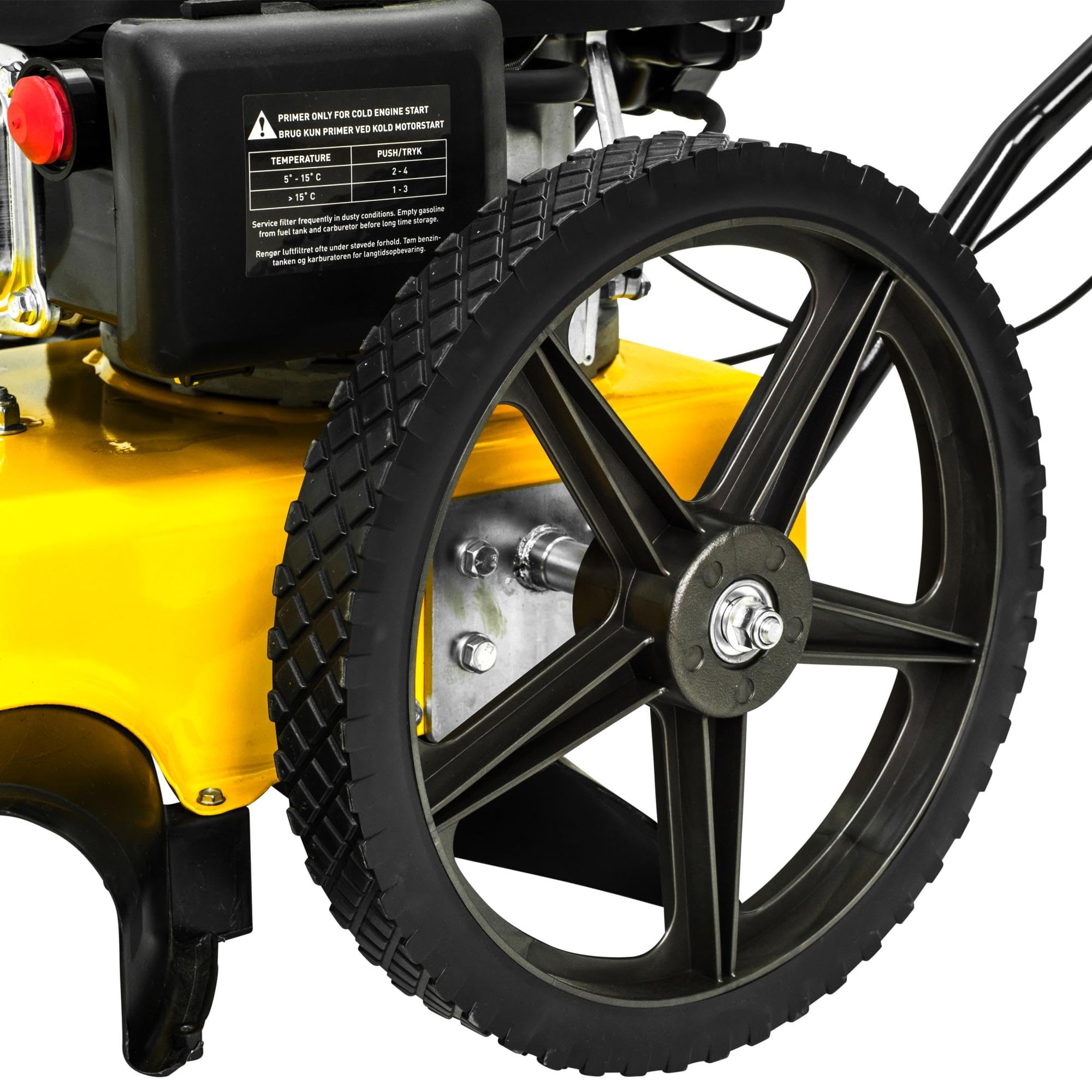 Texas Profi Wiesenmäher Hochgrasmäher Kreiselmäher Motorsense Rasenmäher Rasentrimmer Benzin Pro Trim 600 | 173cm³ | 4-Takt | 4PS | 60cm Arbeitsbreite | 45-90 cm Schnitthöhe