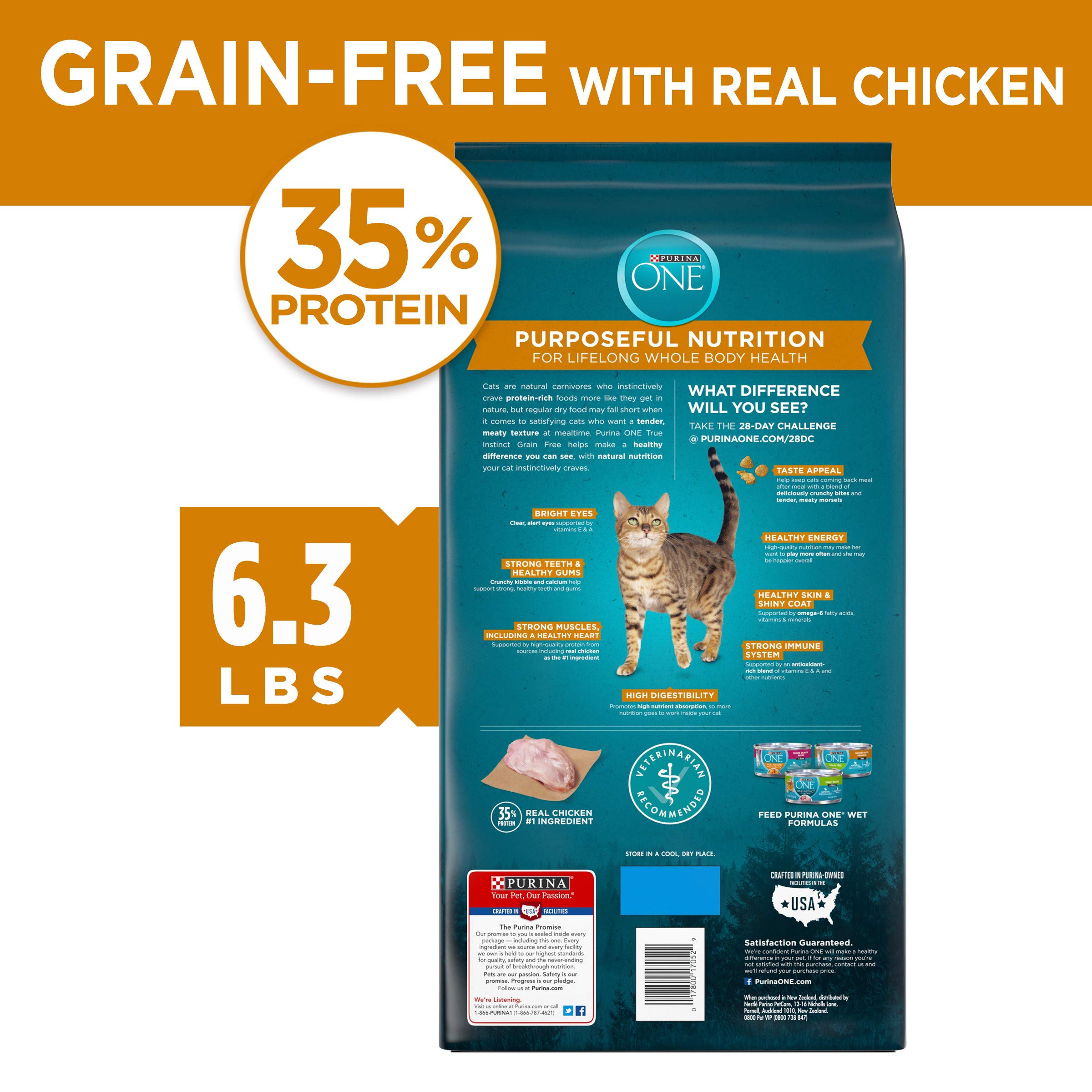 purina true instinct grain free cat food