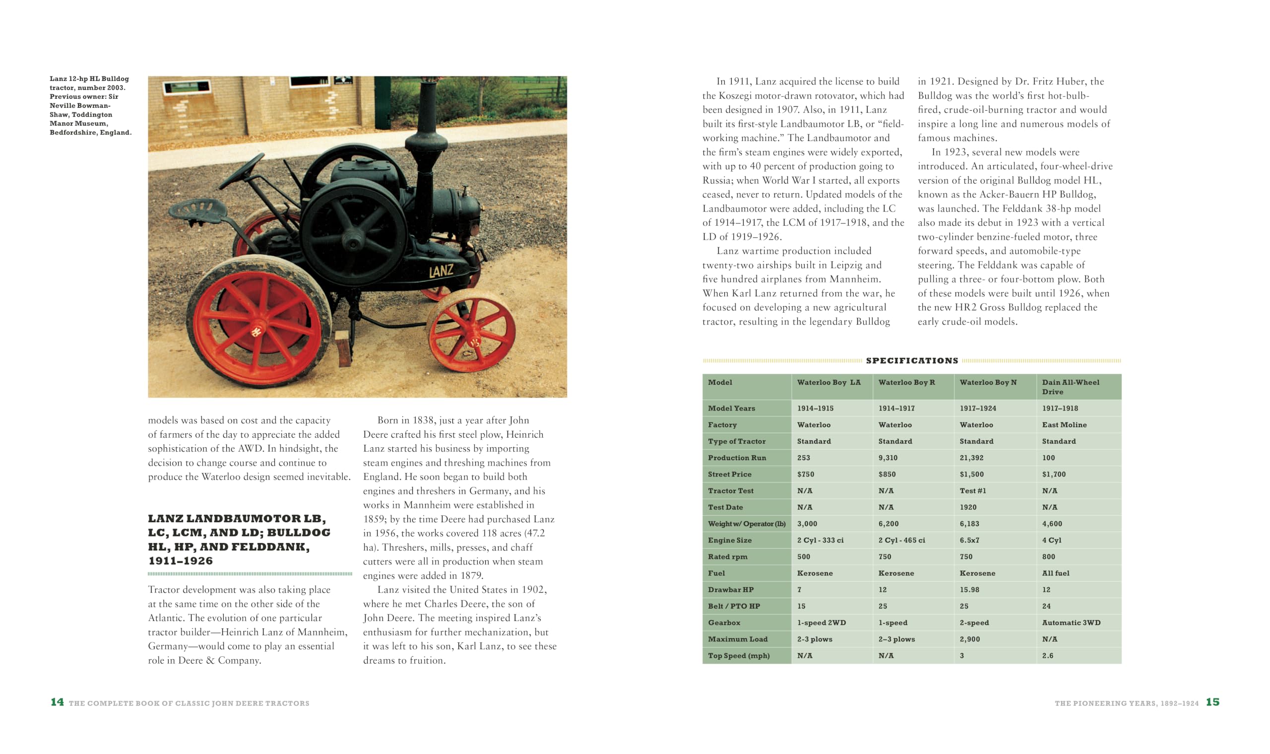 The Complete Book of Classic John Deere Tractors: The First 100 Years (Complete Book Series) — Amazon image 6
