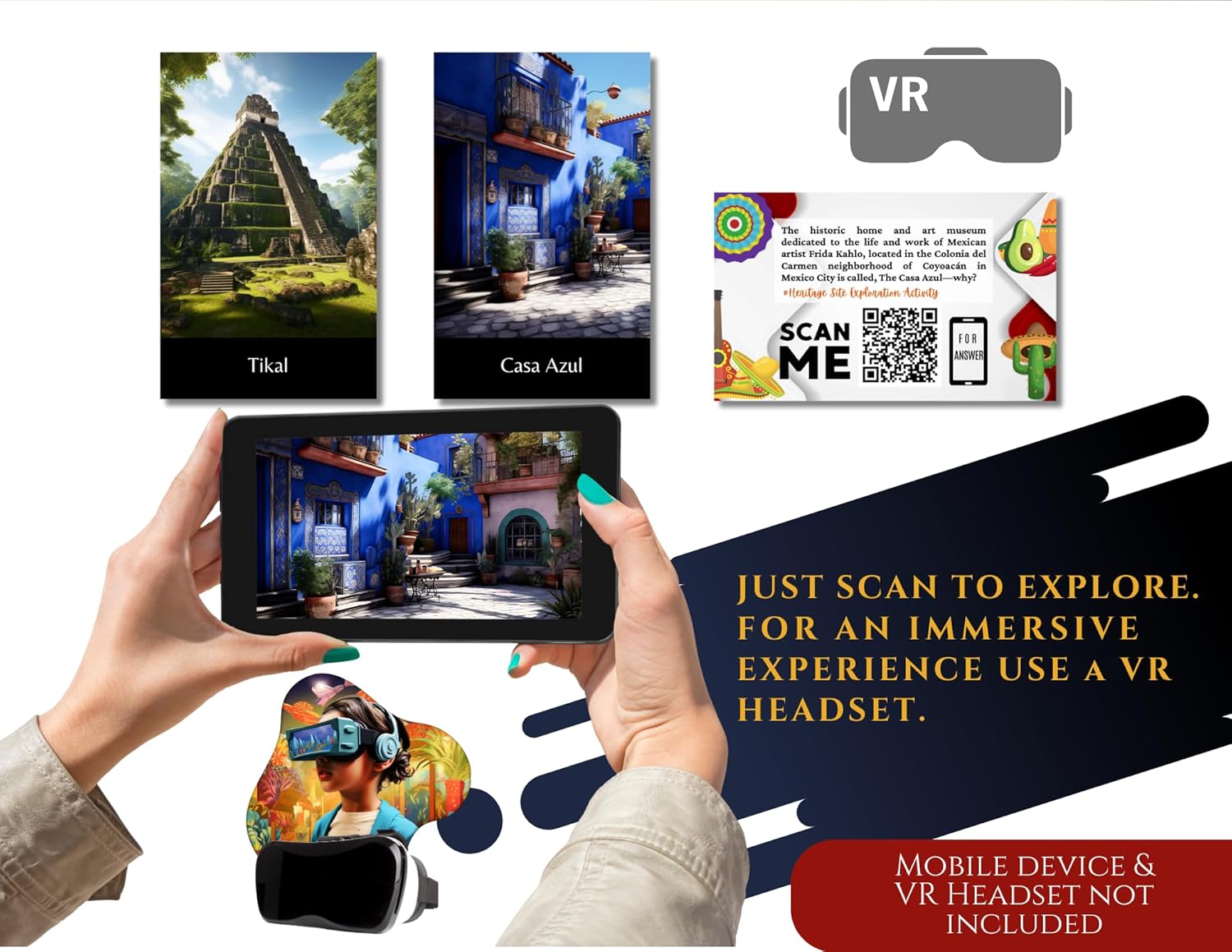 Hispanic Heritage History Educational Bundle | Subjects: Hispanic Arts & Culture, Activism, STEM & More