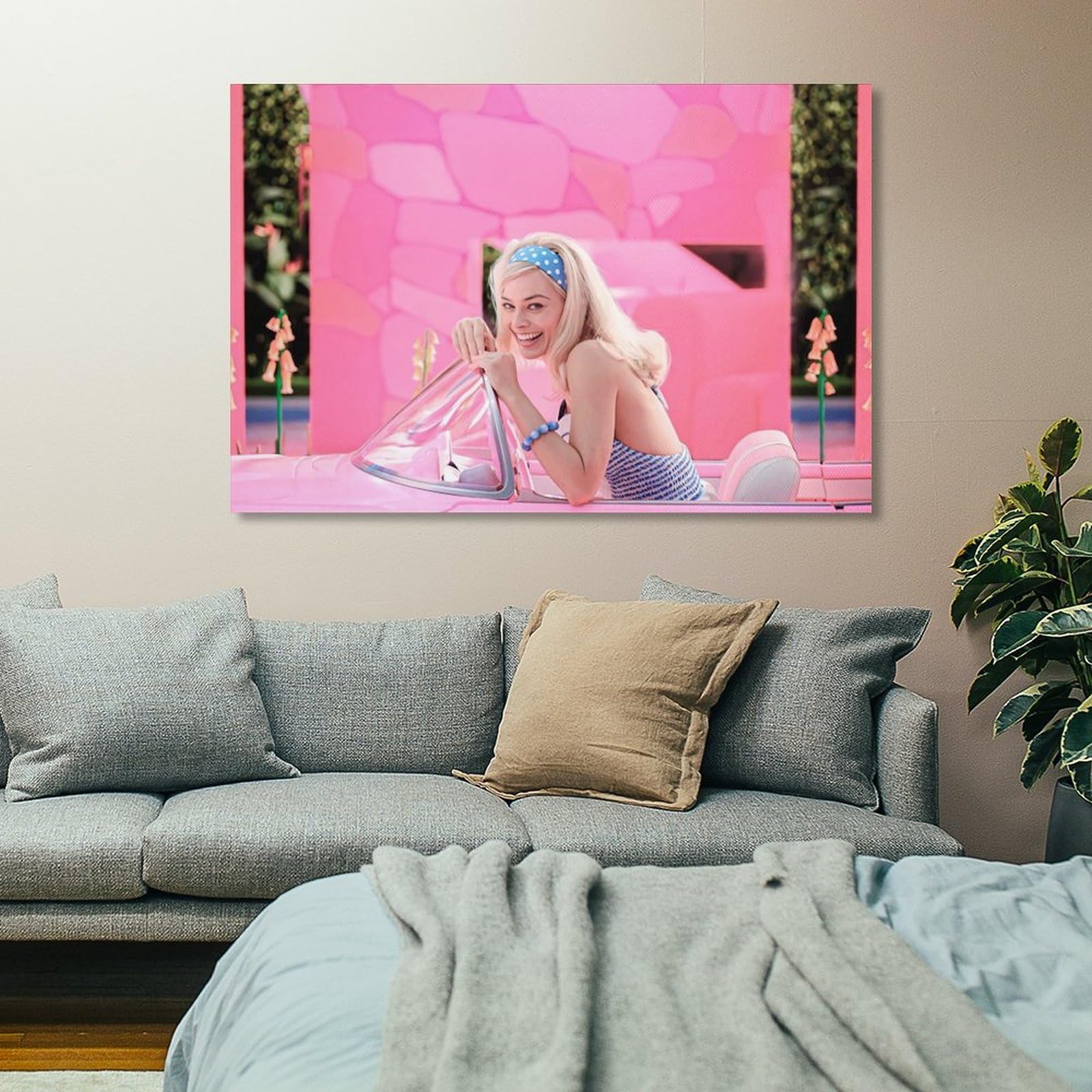 Amazon.co.jp: Barbie バービー 絵画 インテリア おしゃれ 壁掛け 
