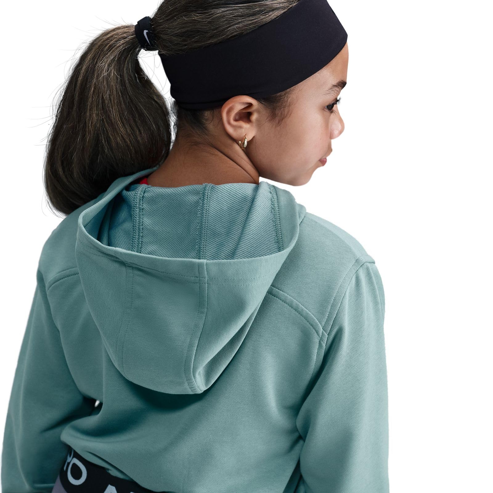 Nike Nike PRO Fleece Dri-Fit-Kapuzenjacke für Ältere Kinder (Mädchen) Giacca con Cappuccio Unisex - Bambini e Ragazzi