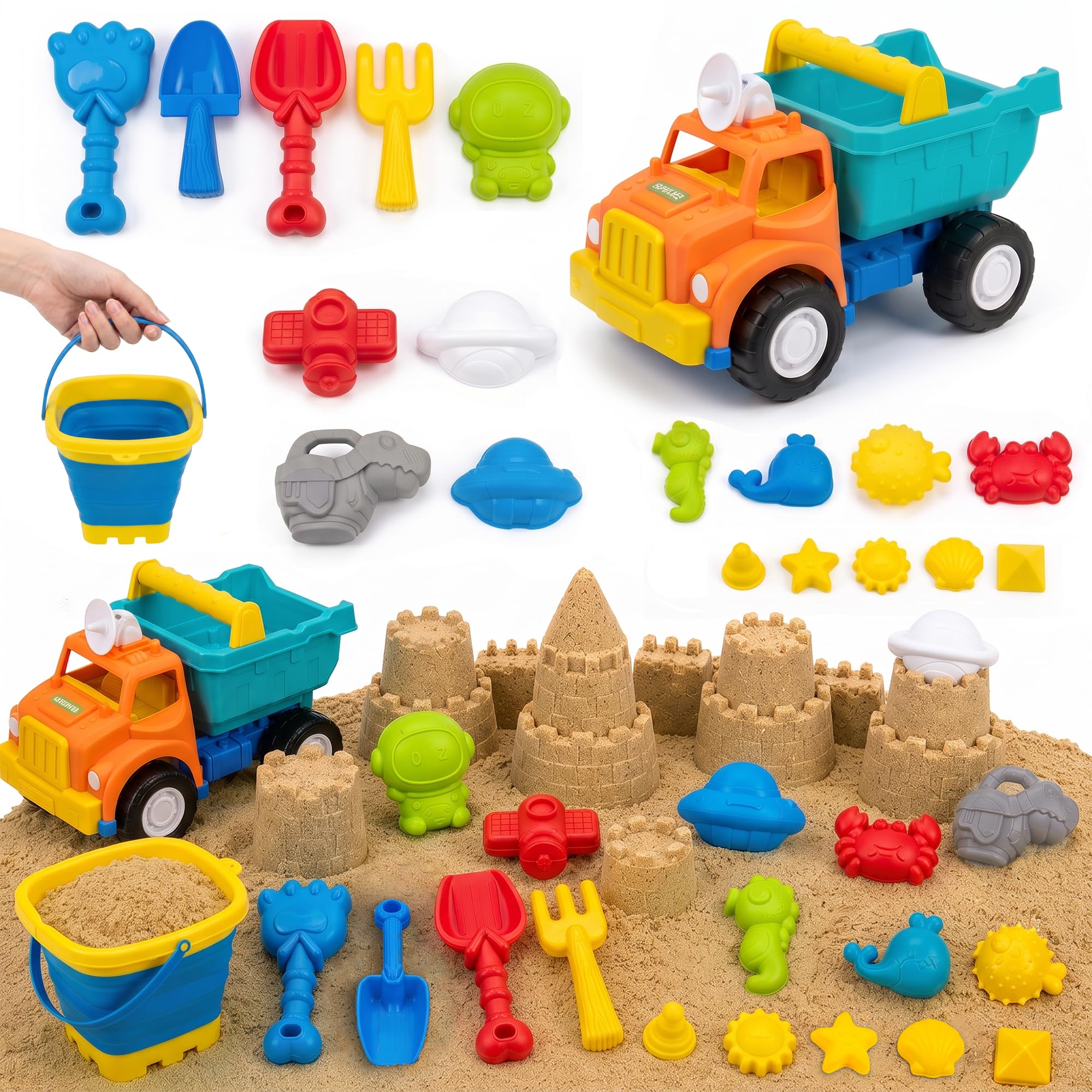 Photo 1 of STEM Engine Beach Sand Toys Set