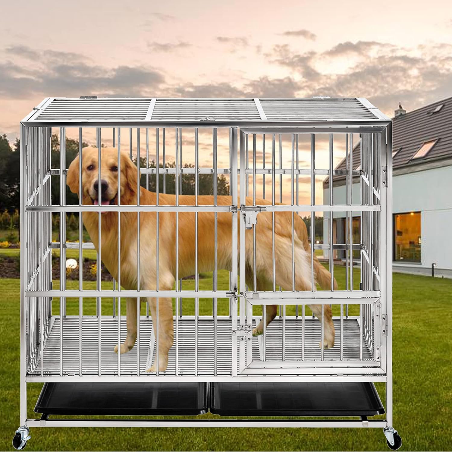 dog breeding cages