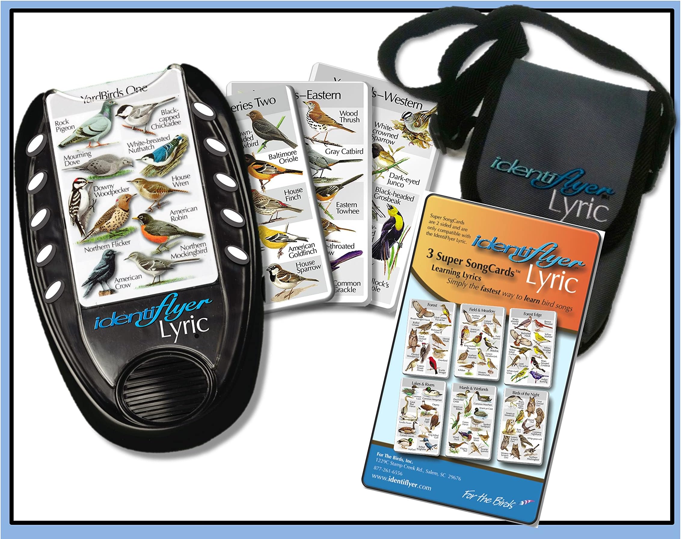 Lyric 100 Birds Kit Includes Machine, 3 Cards Song Set, and Case