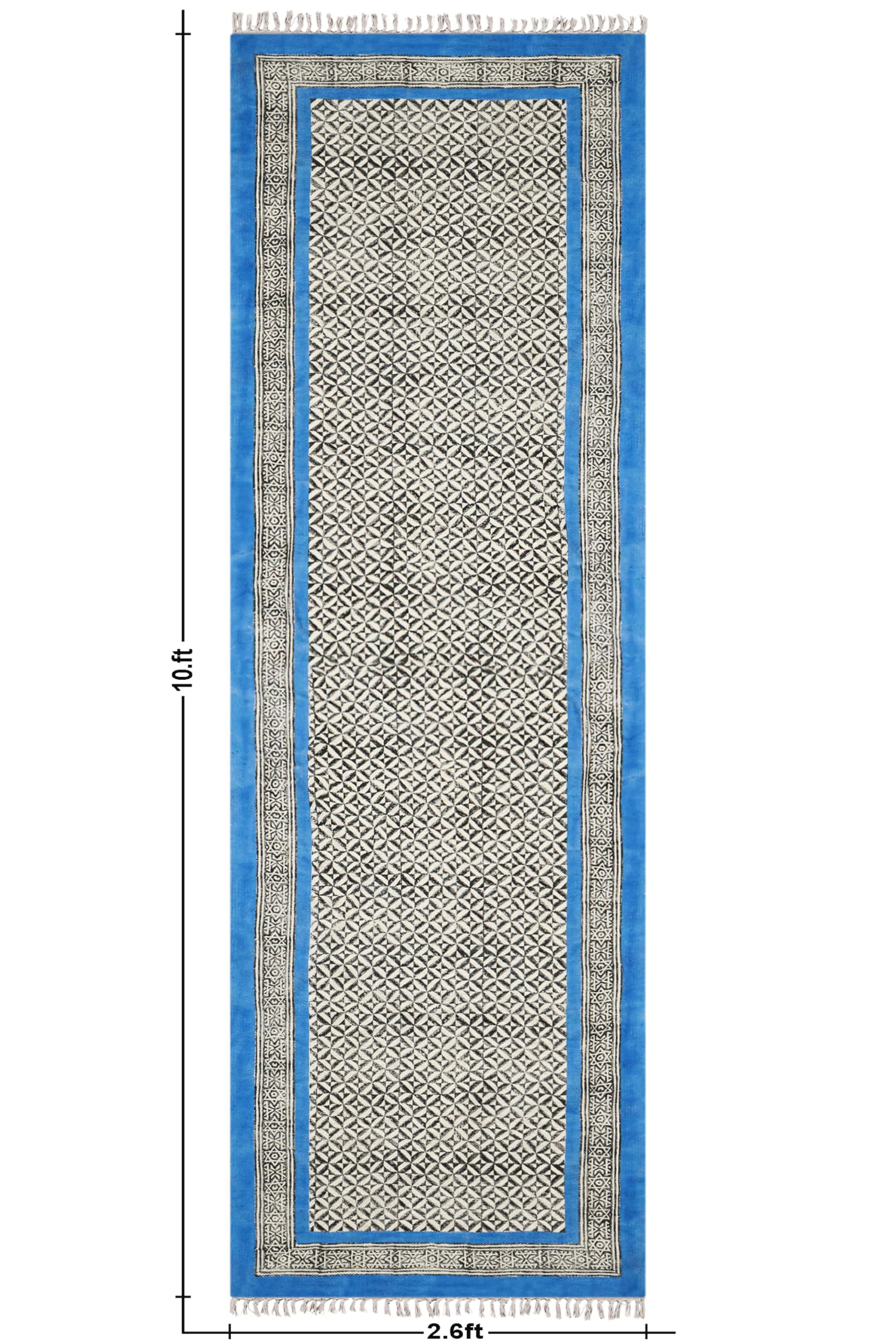 Kilim Bieżnik 2 x 12 do wewnątrz, na zewnątrz, chodnik, kamień, łatwy do prania, pranie ręczne, bawełniany bieżnik, 0,5 cm, boho, chodnik do przedpokoju, na schody, korytarz
