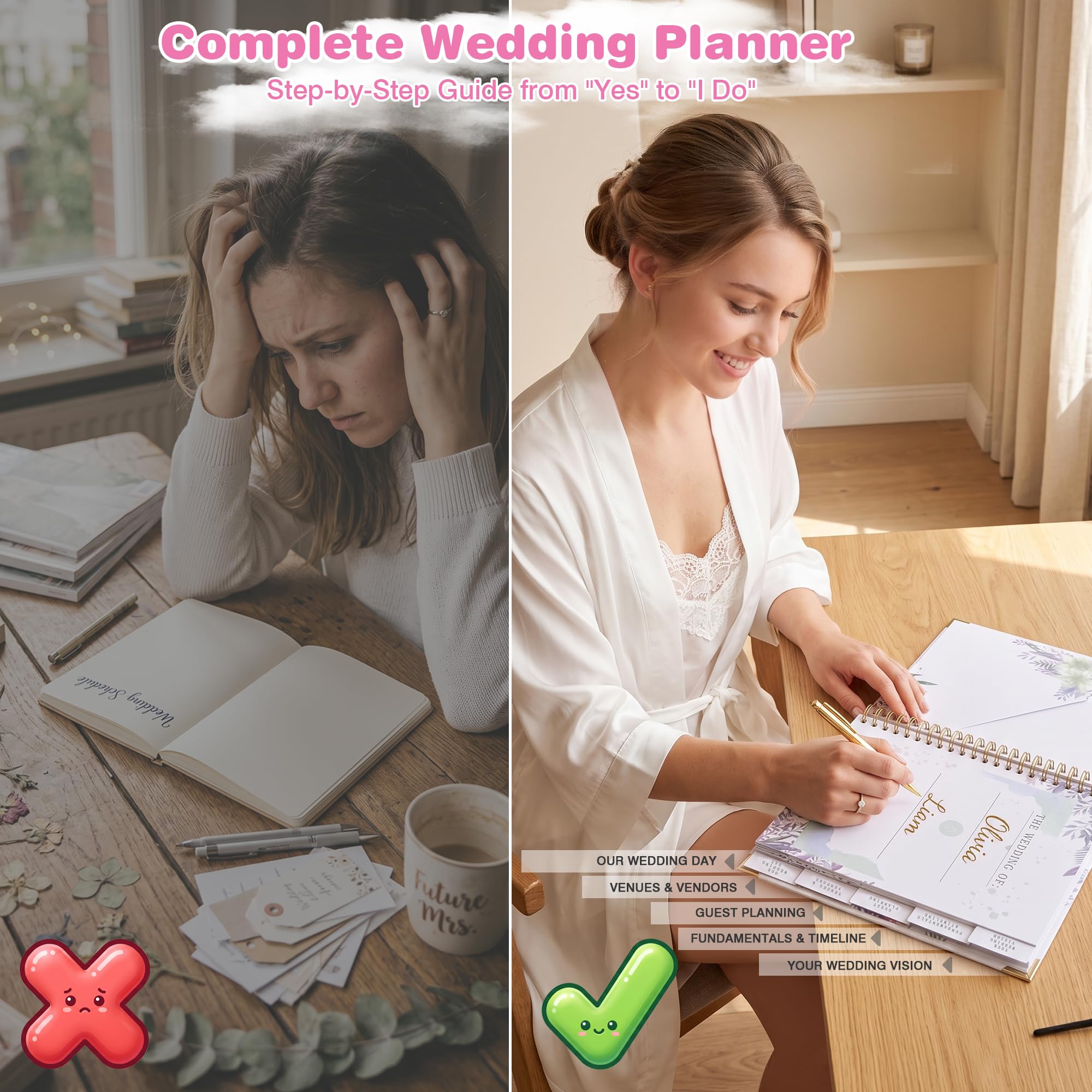 Wedding Planner Libro e Organizzatore: Organizzatore Completo
