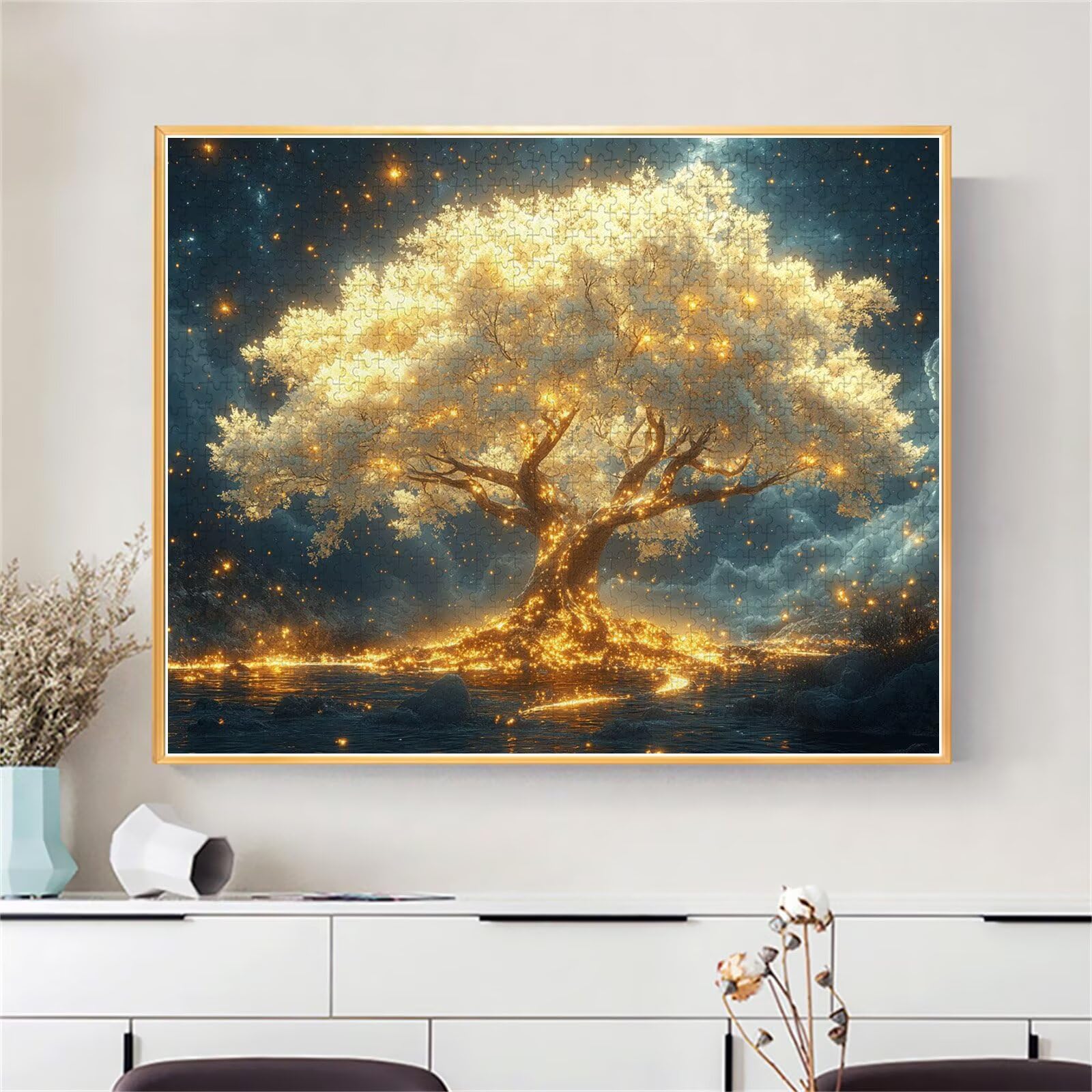 Puzzle Erwachsene 2000 Teile Baum Traum Educa Jigsaw für Kinder ab 8 Jahren Mädchen Jungen, Erwachsene Impossible Klassische Puzzles Schwer, Anspruchsvoll Spielspaß, Als Familienspiel 70x99cm t-904