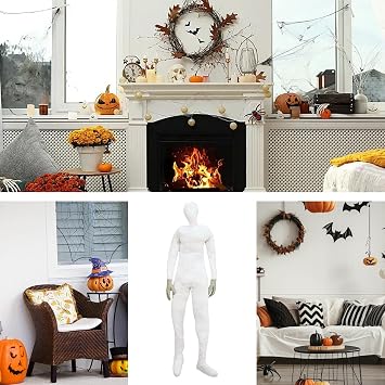 Halloween Mannequin Full Size Creepy Poseable Scary Horror Role Play