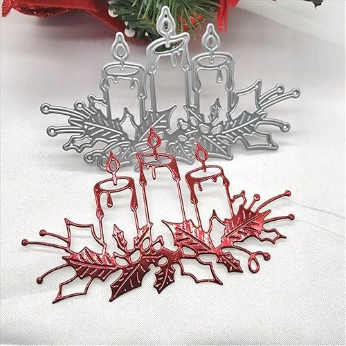 Miniatura 3 de FAWENUCY Troqueles de álbumes de recortes troqueles de corte de metal de Navidad para hacer tarjetas plantilla de papel para manualidades plantillas