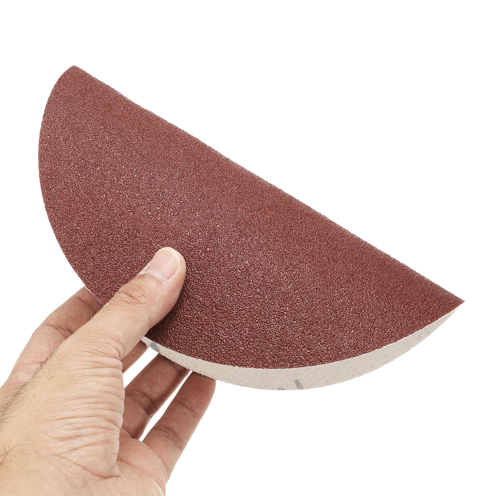 QUARKZMAN 8" Dischi Di Levigatura A Strappo 60 Grana Carta Vetrata All'ossido Di Alluminio Per Levigatrice Orbitale Legno Metallo Lucidatura A Secco 45pz