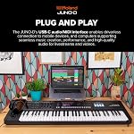 Roland JUNO-D6 Synthesizer | 61-Note Keyboard with Synth Action | ZEN-Core Engine with Over 3800 Onboard Sounds | Intuitive Creative Tools | USB-C Audio/MIDI Interface for Mobile & Computers