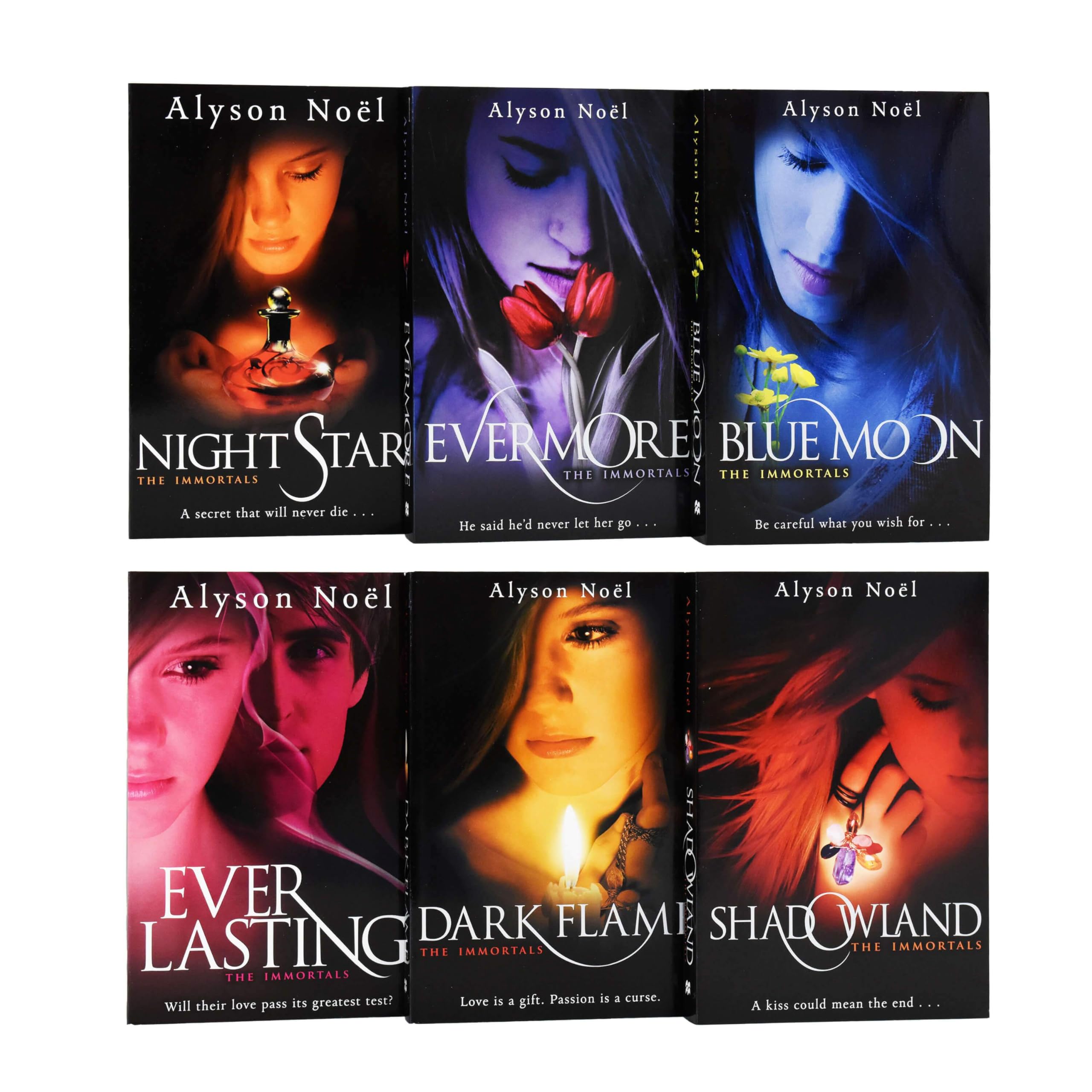 The Immortals Series 6 Books Collection Set Alyson Noel Everlasting, Night Star Paperback – January 1, 2015