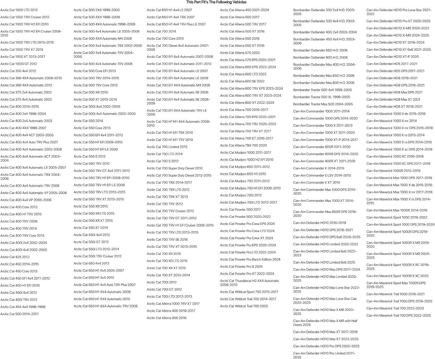 Tusk TriloBite HD 8-Ply ATV/UTV Tire – 25x8-12 Heavy-Duty Off-Road Tire