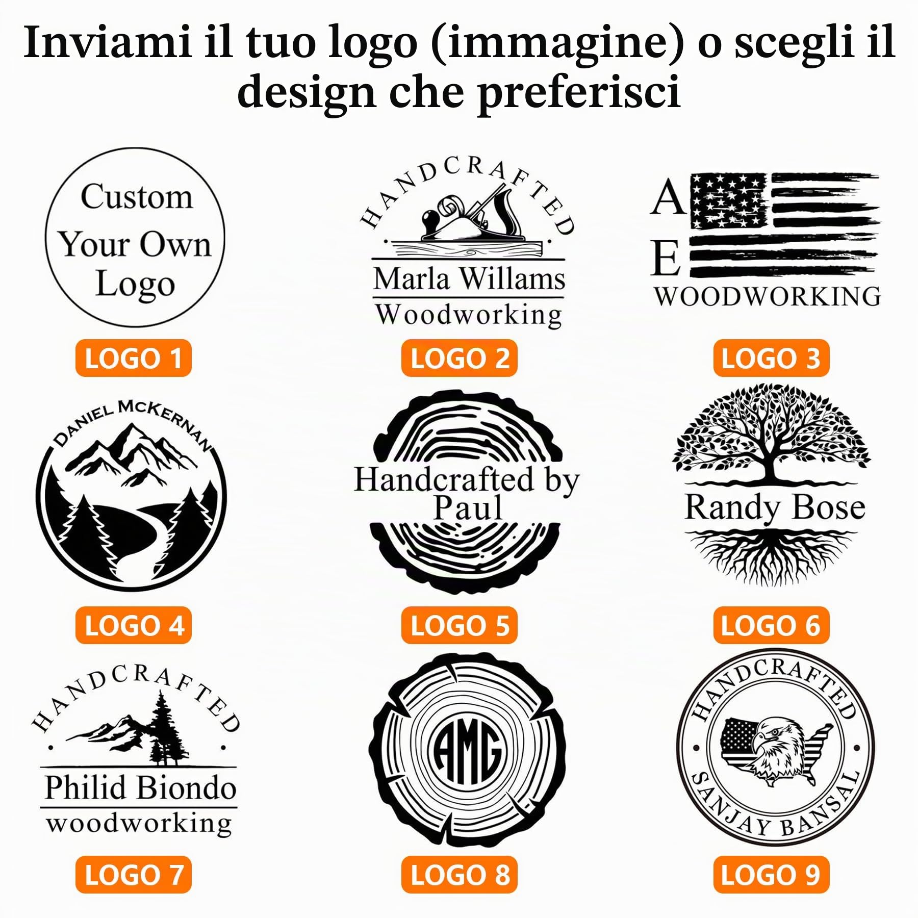 Elettrico Ferro da Stiro per Pirografia con Logo Personalizzato, Timbro Termico Legno per Pane, Pelle, Attrezzo Artigianato Fai da