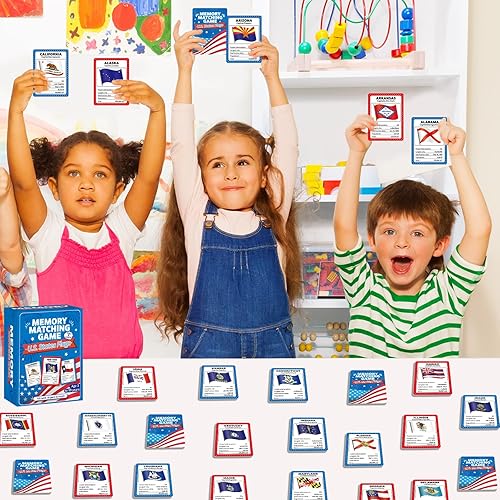 Vista 85 de gisgfim Juego de 50 pares de memoria a juego de memoria de concentración bíblica juegos de tarjetas de memoria para niños Educativo A Fun & Fast