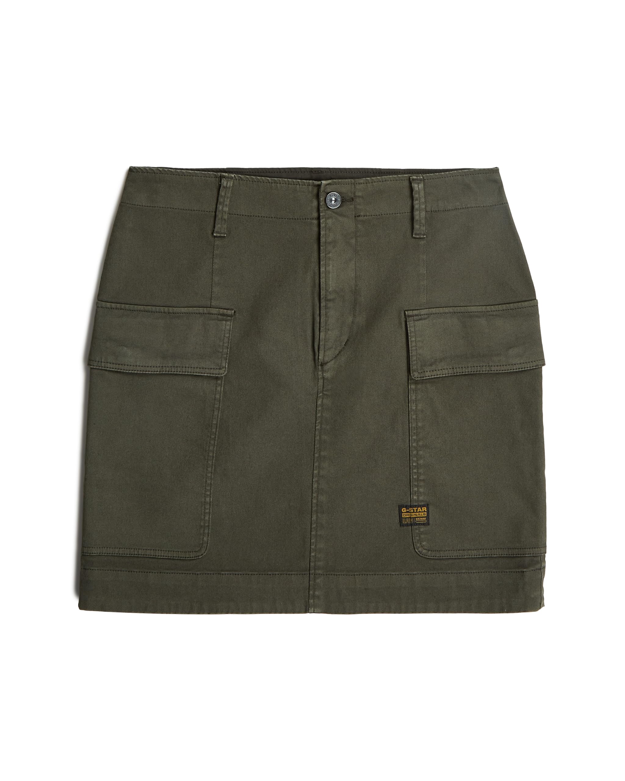 G-STAR 8719965012981 Mini Falda Cargo, Gris Asfalt GD D25235-c106-b575, 30W EU