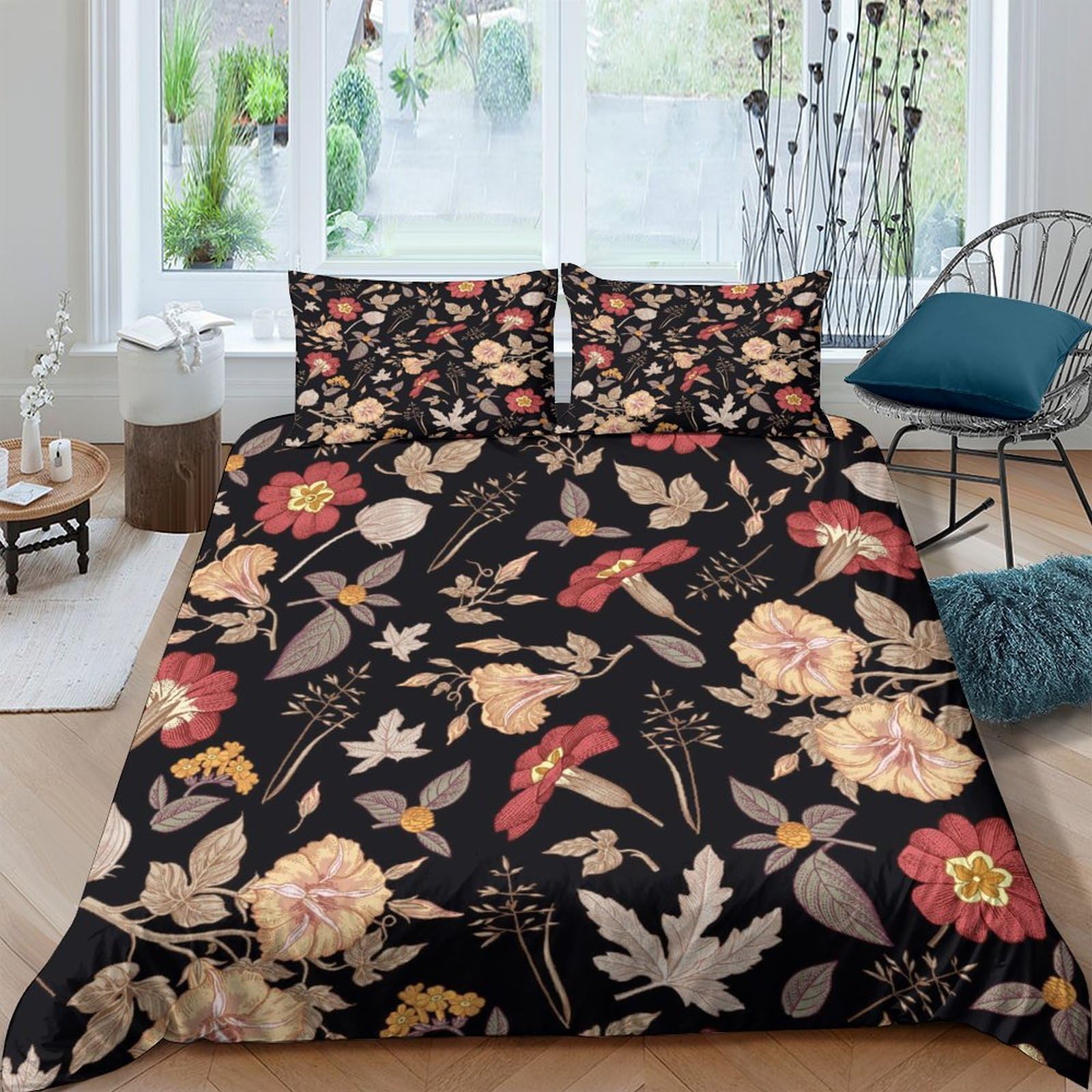 GPLZQXKJNH Galaxy Starry Sky Duvet Cover Set 3D Printed Microfiber Bedding with Hidden Zipper and Ties for All Ages in Bedrooms or Dorms Single（135x200cm）