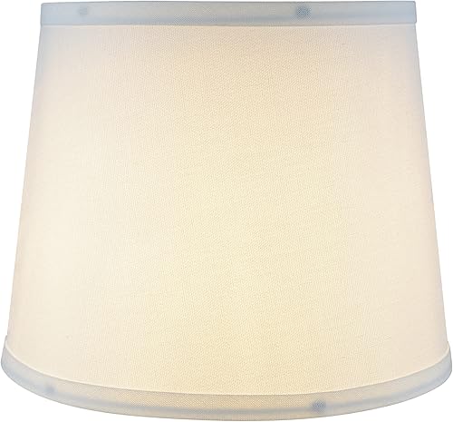 Miniatura 2 de Aspen Creative 38007 - Persiana de araña plegable imperio de transición, parte superior de 9 pulgadas x 11 pulgadas inferior x 9 pulgadas inclinada,