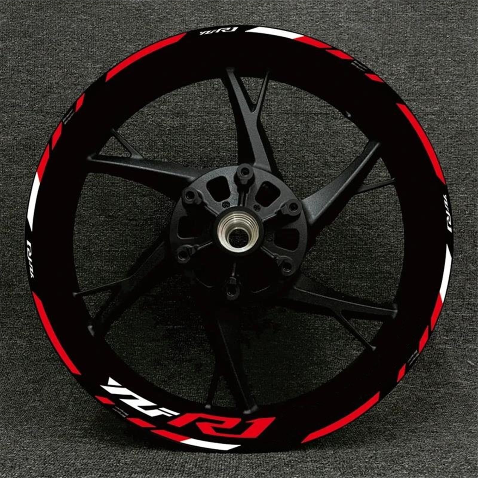 Wheel Stickers Motorcycle Wheel Stickers Rim Reflective Decal for YZFR1 YZF-R1 YZF R1 Stripe Decals Hub Sticker Rim Reflective Decal