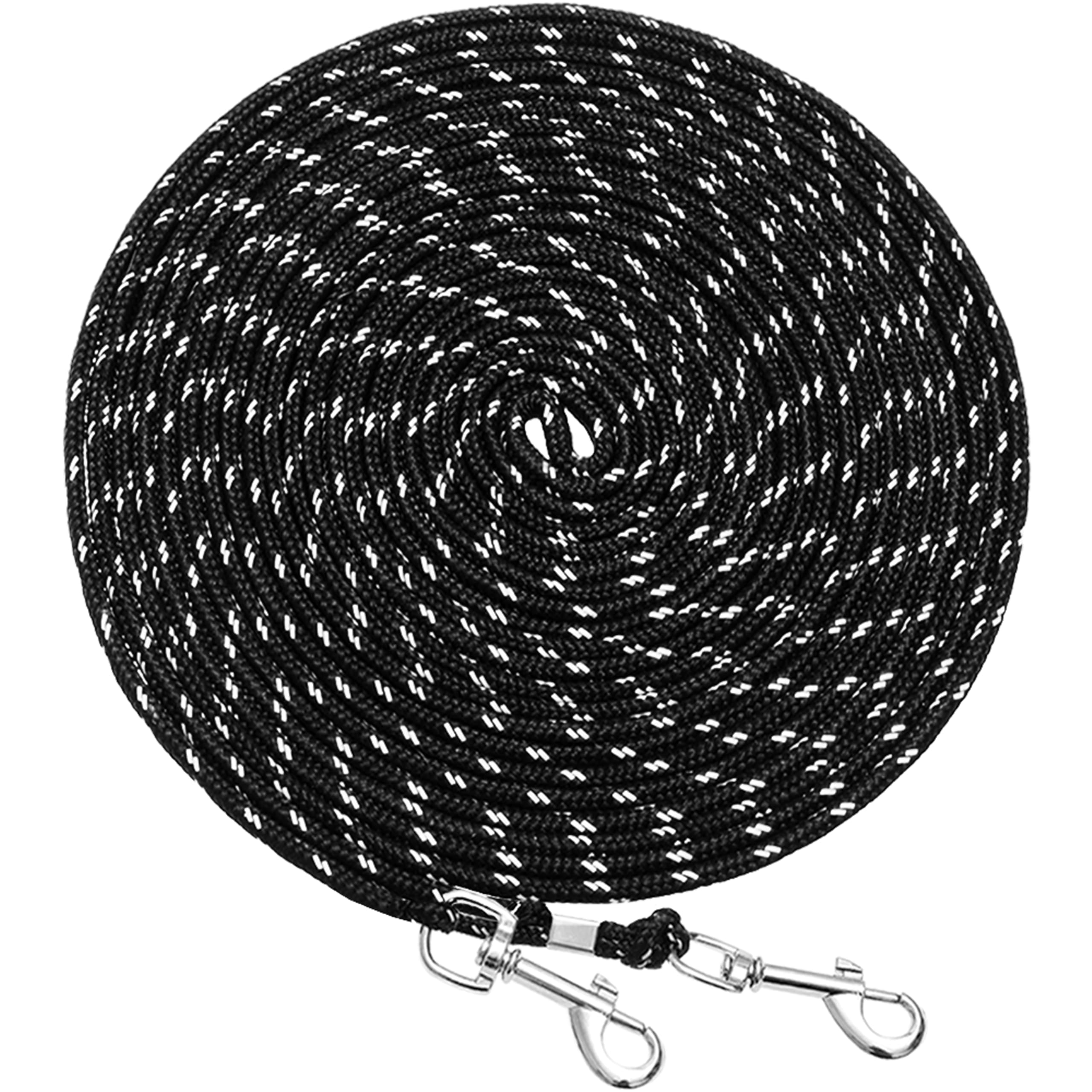 CHERPET Reflective Cat Leash - 26 ft Escape Proof Walking Lead Yard Long Leash, Durable Extender Leash Traning Playing Outdoor for Puppy Kitten Rabbit Small Animals