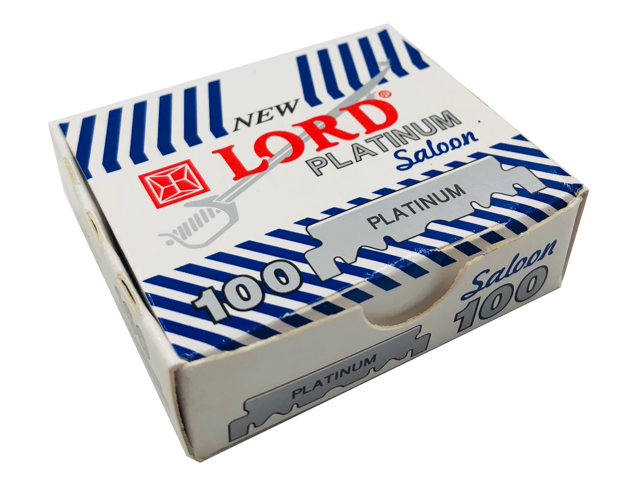 Lord Platinum Single Edge Razor Blades, 100 blades