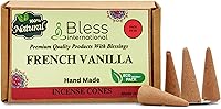 Vista 86 de Bless International Cedro 100% natural - Conos de incienso hechos a mano, sumergidos a mano, orgánicos, sin productos químicos para purificación
