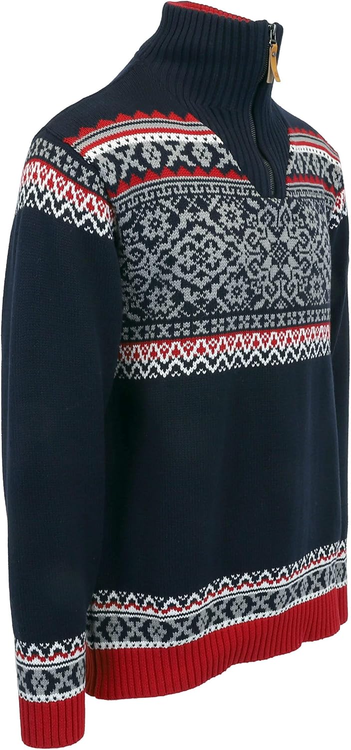 ICEWEAR Oslo Norwegian Cotton Jumper – Nordic Style Winter Sweater