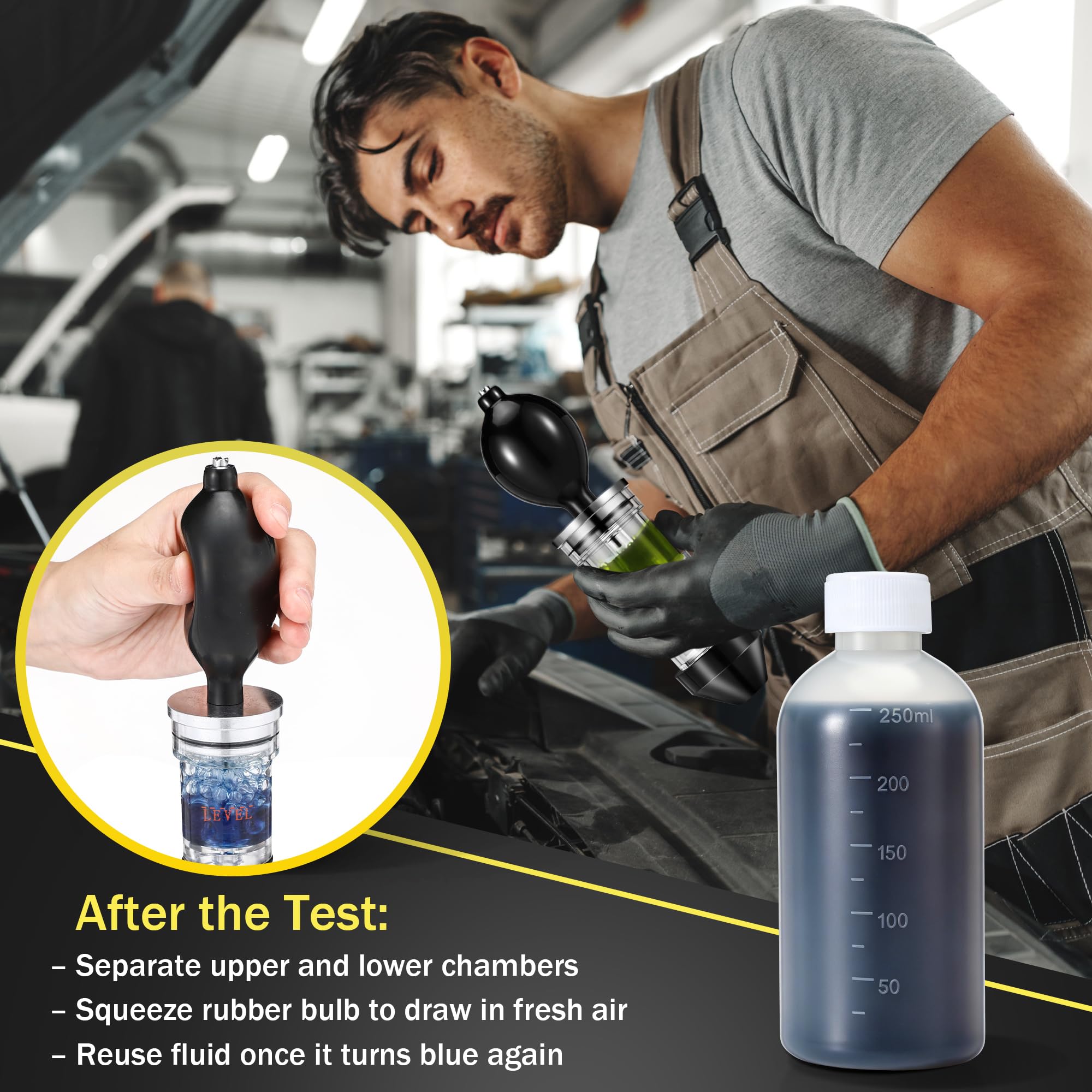 Head Gasket Leak Tester Kit - Combust Test -7