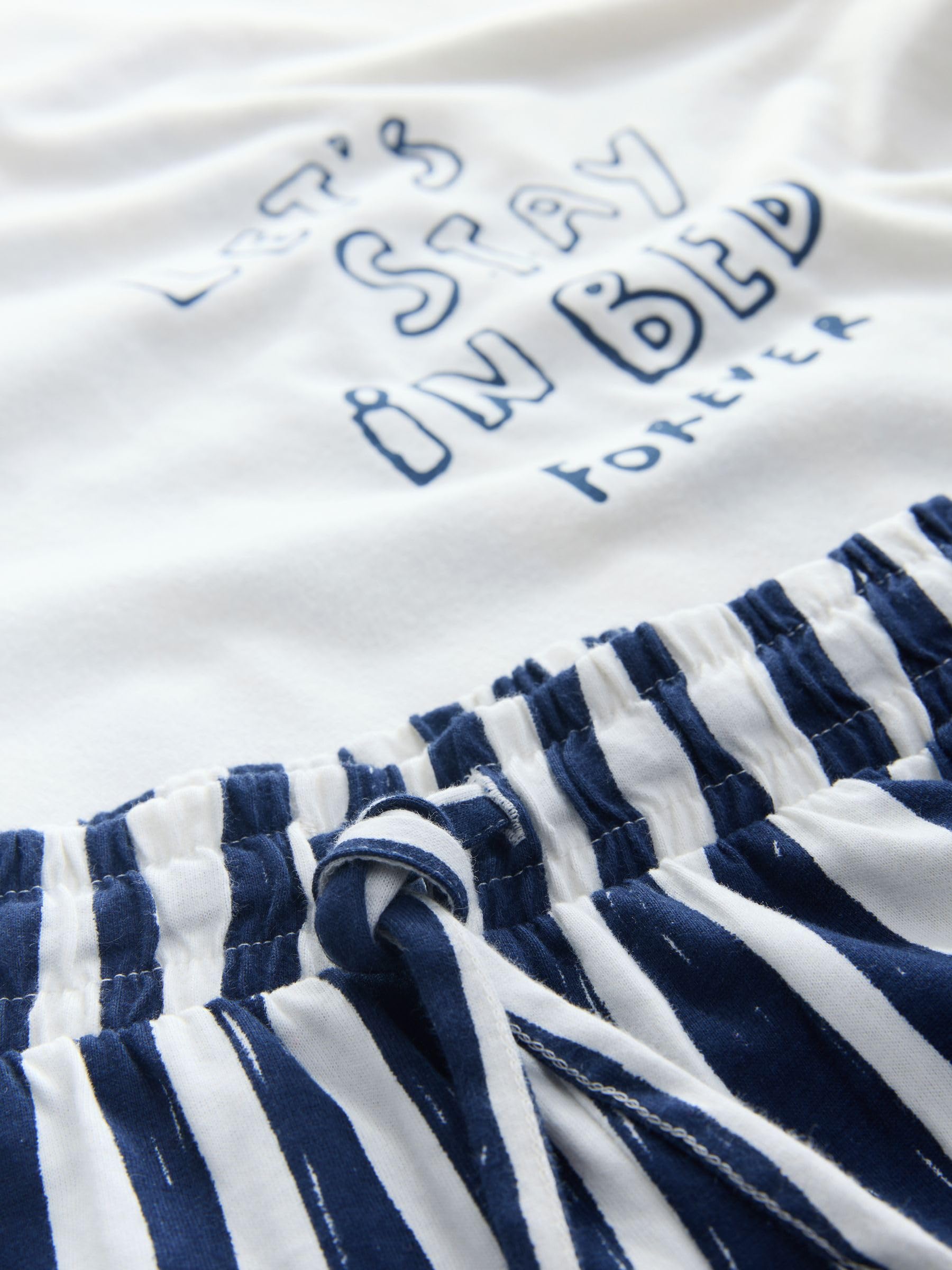 NEXT Damen Kurzärmeliger Pyjama