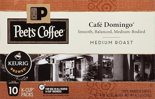 Miniatura 9 de Peets Coffee - Café con tostado medio cápsulas para una porción de K-Cup para cafetera Keurig