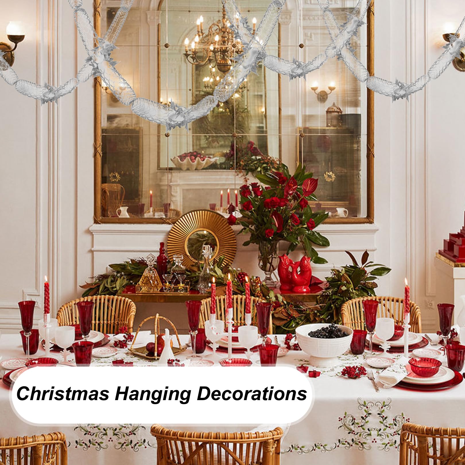 Decoration De Noel A Suspendre Au Plafond Décorations De Plafond De Noël En Aluminium - Décorations De Noël à Suspension Plafond Noel